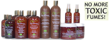 Keragreen Hair Relaxing Products - No Toxic Fumes